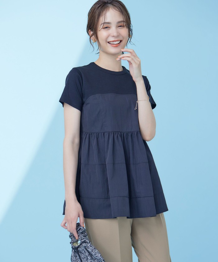 組曲｜【接触冷感】ビスチェレイヤードTシャツ | Rakuten
