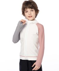 TeddyShop/テディショップ Teddyshop キッズ フード付きフロントジップ長袖ラッシュガード/504923758