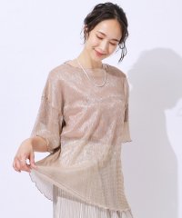SHOO・LA・RUE Cutie Blonde/【2点セット】ラメシアーTOPS × ロゴTシャツ/506493263
