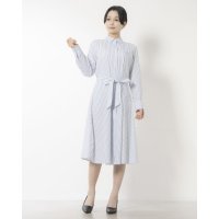 TOMMY HILFIGER/トミー ヒルフィガー TOMMY HILFIGER IM AF STRIPE REG KNEE SHIRTDRE/506493612