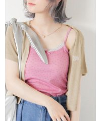 ehka sopo/カップ付花柄キャミソール/506543132