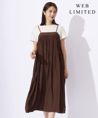 J.PRESS LADIES/【WEB限定・洗える】キャミワンピース カットソー ツインセット/506544971