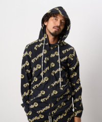 RoyalFlash/STUD MUFFIN/スタッドマフィン/フラッシュグラフィティ柄ストレッチナイロン ジップパーカー/506548565