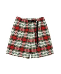 MANASTASH/MANASTASH/マナスタッシュ/WASHED PLAID SHORT/506548582