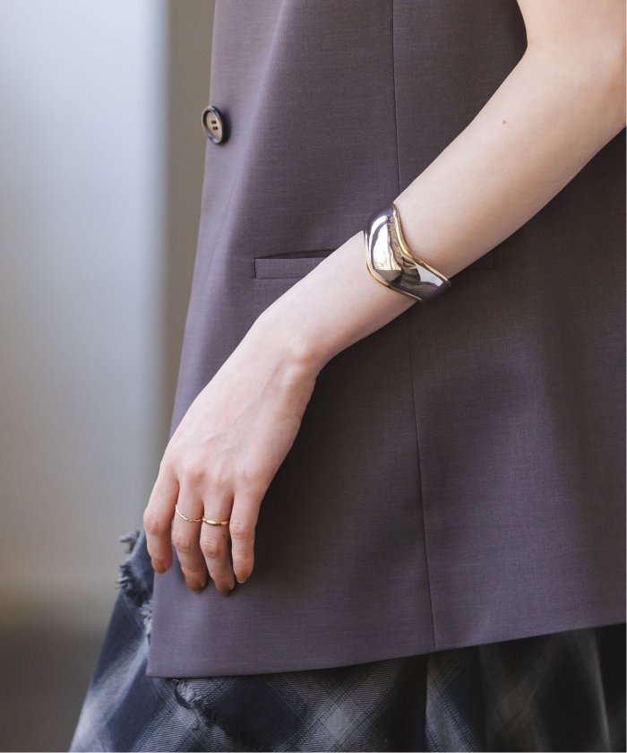 アクセサリー JAMIRAY Wavy silver bangle JAMIRAY ジャミレイ ウェービー シルバー バングル WAVY SILVER