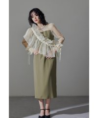 niana/ニアナ niana ドットマルチケープセットドレス 付け襟 結婚式 パーティードレス オケージョンドレス 同窓会 お呼ばれワンピース/506549758