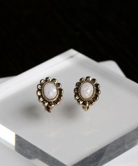 colleca la/コレカラ colleca la アンティーク調オーバルイヤリング/506549796