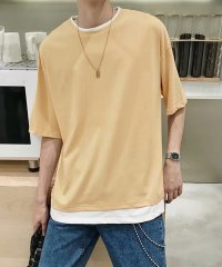 miniministore/ミニミニストア miniministore レイヤード風tシャツ メンズクルーネック/506549902