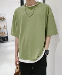 miniministore/ミニミニストア miniministore レイヤード風tシャツ メンズクルーネック/506549902