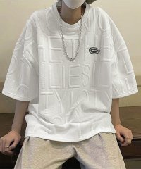 miniministore/ミニミニストア miniministore エンボス加工ロゴtシャツ メンズ 韓国風/506549907