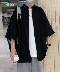 miniministore/ミニミニストア miniministore スタンドカラーシャツメンズ 半袖トップス/506549909