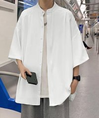 miniministore/ミニミニストア miniministore スタンドカラーシャツメンズ 半袖トップス/506549909