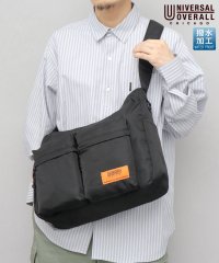UNIVERSAL OVERALL/ユニバーサルオーバーオール UNIVERSAL OVERALL バッグ ショルダーバッグ メンズ 斜め掛け 肩がけ 黒 大容量 大きめ/506551561