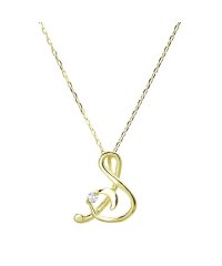 Sears/シアーズ Sears Sears イニシャル ネックレス 18金 ゴールド ダイヤモンド A K M S T Y/505052787