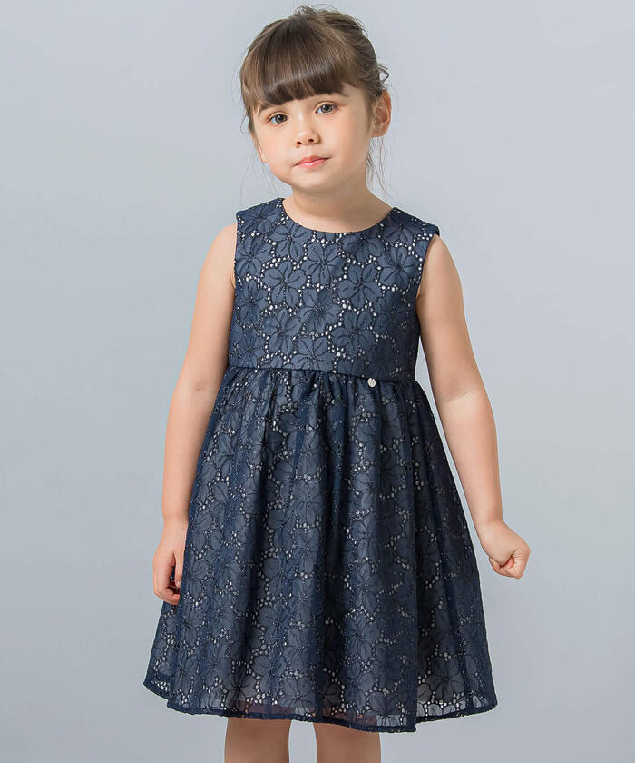 3点セット タルティーヌ エ ショコラ 花柄ワンピース ボレロ 120cm タルティーヌエショコラ花柄ワンピース 120
