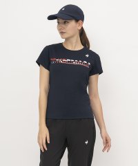 le coq sportif /トリコロールプリントゲームシャツ/506487245