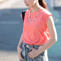Sawa a la mode/サワアラモード Sawa a la mode 夏に着たいシャーベットカラーカットソー/506553746
