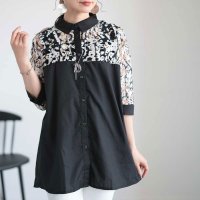 Sawa a la mode/サワアラモード Sawa a la mode カットワークレースチュニック/506553747