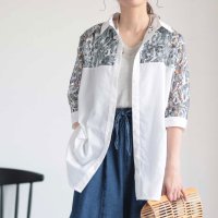Sawa a la mode/サワアラモード Sawa a la mode カットワークレースチュニック/506553747