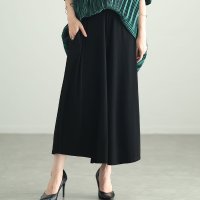 Sawa a la mode/サワアラモード Sawa a la mode 【低身長さんサイズ対応】低身長さんでも綺麗見えフレアワイドパンツ/506553761