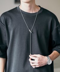 Rocky Monroe/ロッキーモンロー Rocky Monroe ネックレス ループタイ メンズ レディース シルバー ゴールド 合金 アクセサリー シンプル カジュアル レトロ モ/506556625