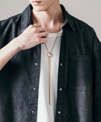 Rocky Monroe/ロッキーモンロー Rocky Monroe ネックレス ループタイ メンズ レディース シルバー ゴールド 合金 アクセサリー シンプル カジュアル レトロ モ/506556625