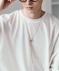 Rocky Monroe/ロッキーモンロー Rocky Monroe ネックレス ループタイ メンズ レディース シルバー ゴールド 合金 アクセサリー シンプル カジュアル レトロ モ/506556625