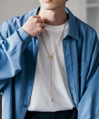 Rocky Monroe/ロッキーモンロー Rocky Monroe ネックレス ループタイ メンズ レディース シルバー ゴールド 合金 アクセサリー シンプル カジュアル レトロ モ/506556625