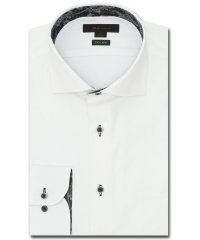 m.f.editorial/エムエフエディトリアル m.f.editorial 形態安定 ストレッチ スタンダードフィット カッタウェイ長袖シャツ 長袖 シャツ メンズ ワイシャツ ビジネ/506557020