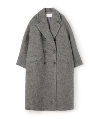 Ballsey/ウールアルパカシャギー ダブルブレストコート/506559274