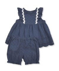 SLAP SLIP BABY/お花レーススカラップ裾ワンピース+ブルマ2点セットベビー(70~80cm)/506491476