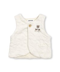 SLAP SLIP BABY/【お揃い】クマさんシルエットキルト胸元刺しゅうベストベビー(70~80cm)/506491482