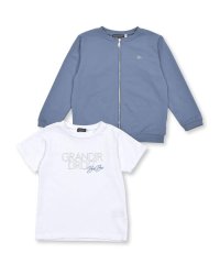 BeBe/ジップカーディガン+半袖ロゴTシャツボーイズSET(90~150cm)/506514366