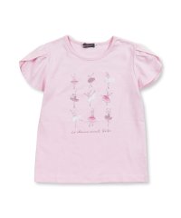 BeBe/バレリーナプリント天竺半袖Tシャツ(90~150cm)/506514380