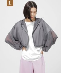 エヴェックス バイ クリツィア　Lサイズ/【L】【夏の冷房対策に】【ウォッシャブル】シアージャージーカットブルゾン/506520866