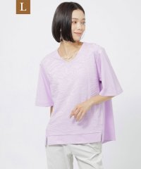 エヴェックス バイ クリツィア　Lサイズ/【L】【ウォッシャブル】【接触冷感】タイガーリンクスプルオーバーカットソー/506520867