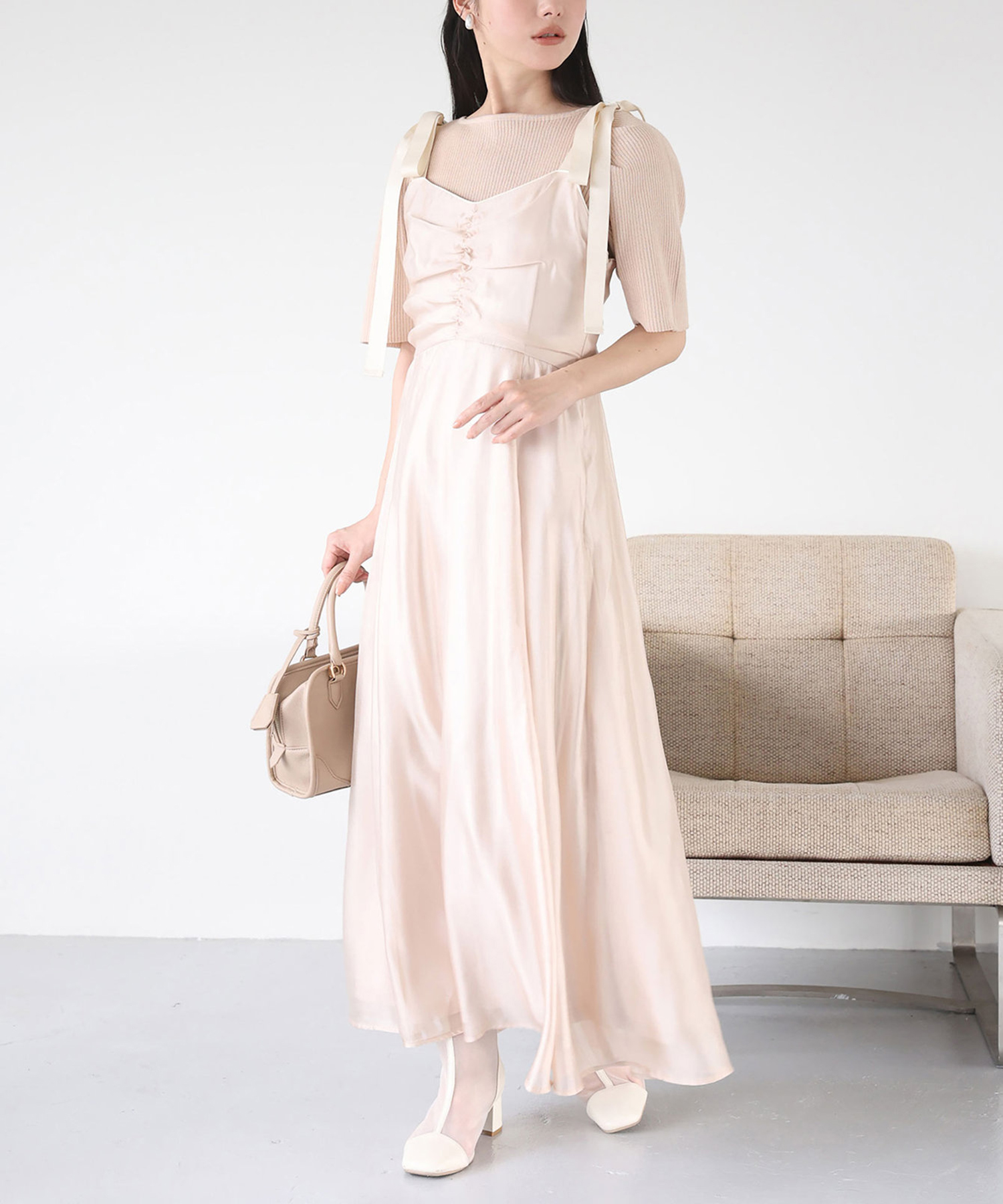 セール 40%OFF】【one after another】あざとモテワンピース