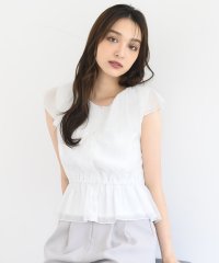 MISCH MASCH/ミッシュマッシュ MISCH MASCH 【2024秋冬新作】ラメチュールフリルブラウス/MM428109/506556334