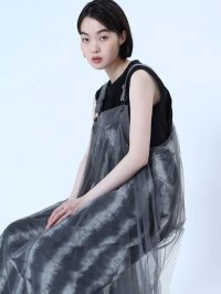 LASUD/ラシュッド LASUD 柄レイヤードシアージャンパースカート/506561379