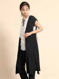 FENNEL/フェンネル FENNEL トリアセテートライトロングジレ/506561409