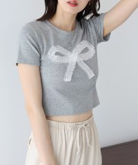 BLUEEAST/ブルーイースト BLUEEAST レースリボンTシャツ/506561838
