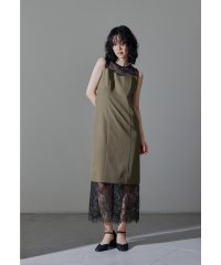 niana/ニアナ niana ヘムレースドレス Iライン 結婚式 パーティードレス オケージョンドレス 同窓会 お呼ばれワンピース/506561998