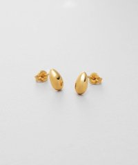 COCOSHNIK ONHITSCH/シルバー ペアシェイプ スタッドピアス GP/506562025