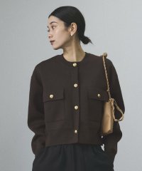サロン　アダム　エ　ロペ/【WEB限定】スウェットライクメタルボタンカーディガン/506563181