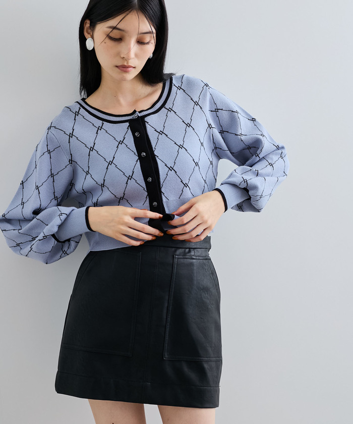 DDモノグラムニットアンサンブル セール】【SET】モノグラムニットアンサンブル【WEB/一部店舗