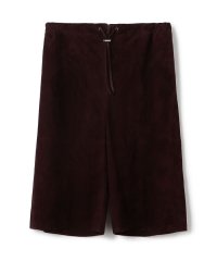 BACCA/ゴートスエード ハーフパンツ/506565571