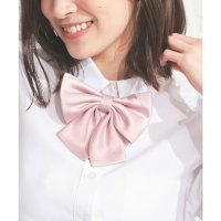 Honeys/スクールリボン リボン 制服 学校 大きい チェック柄 学生 中学生 高校生 イベント ワンタッチ 紺 ネイビー ブルー セブンティーン 雑誌掲載/505831791