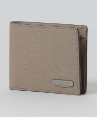 BLACK LABEL CRESTBRIDGE/エンボスレザークレストブリッジチェック2つ折りウォレット/506465765