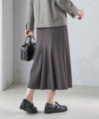 SHIPS WOMEN/〈手洗い可能〉ニット ジョーゼット バック マーメイド スカート/506568658