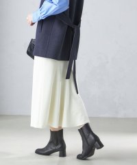 SHIPS WOMEN/〈手洗い可能〉ニット ジョーゼット バック マーメイド スカート/506568658